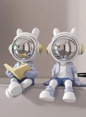 太空人太空人小摆件客厅酒柜玄关书房家居装饰品轻奢工艺礼品摆饰
