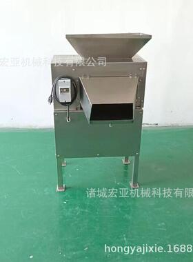 大型商用百香果取浆机 柠檬金桔对辊榨汁机 不锈钢水果榨汁设备