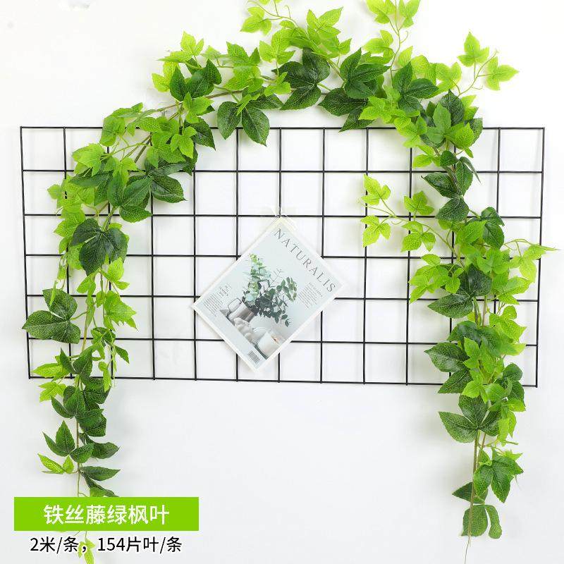 仿真银杏叶黄色假树叶子假花藤条缠绕水管道装饰塑料花绿植物藤蔓,淘宝优惠券,粉丝福利购,淘宝优惠卷