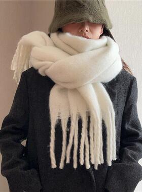 Winter Scarf Women Luxury Autumn Winter Scarf Thickened Warm