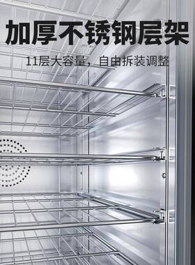 商用保温餐车保温宴会推车大型保温车商用酒店餐车不锈钢保温柜