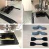 Pneumatic plastic cutting machine, rubber material thin RT-115 membrane dumbbell leather tensile test sample fully automatic