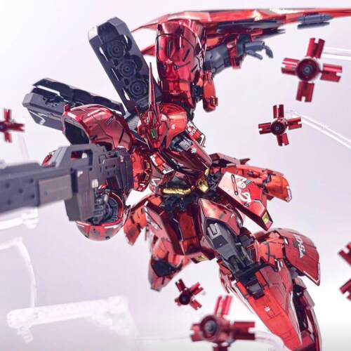 高高 RG机械电镀彩透沙扎比 1/144国产可动机甲拼装模型玩具 礼物 - 图3