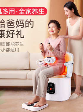 臻选新款坐灸仪坐熏家用无烟艾灸仪器熏蒸鸿益德靠背干湿两用艾