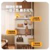 The rear storage rack of the upper ceiling hole panel door is ultra-thin, punch-free entrance entrance entrance entrance entrance door partition integrated metal storage rack