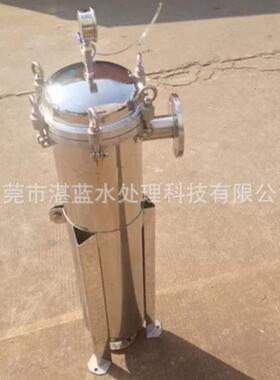 不锈钢304袋袋式过滤器 油过滤器 法兰吊环活动脚袋式过滤器