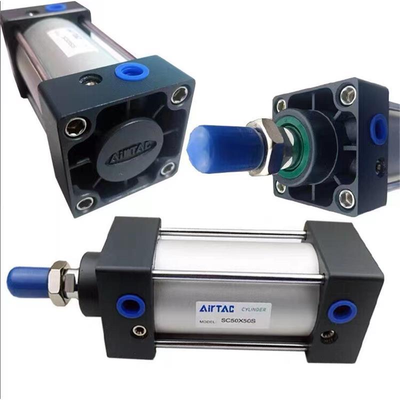 亚德客标准气缸SC50/63/80/100/125X25X75X150X200X300X800SSC63S - 图1