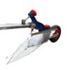 Hand-pulled plow, micro-tiller, share-type plow, rural manual plow, furrow plow, furrow opener, farmer's agricultural tools