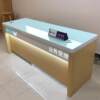 China Mobile, Telecom and China Unicom 5G business reception desk, mobile phone store business hall, new bank non-cash reception desk