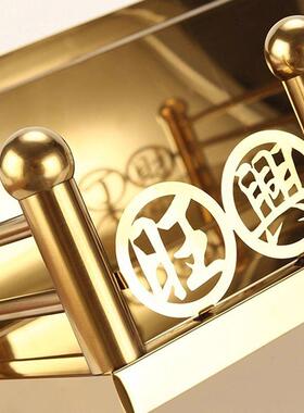 不锈钢壁挂式供佛龛神家用招财奉龛客贡厅SGS供香炉神位架金色台