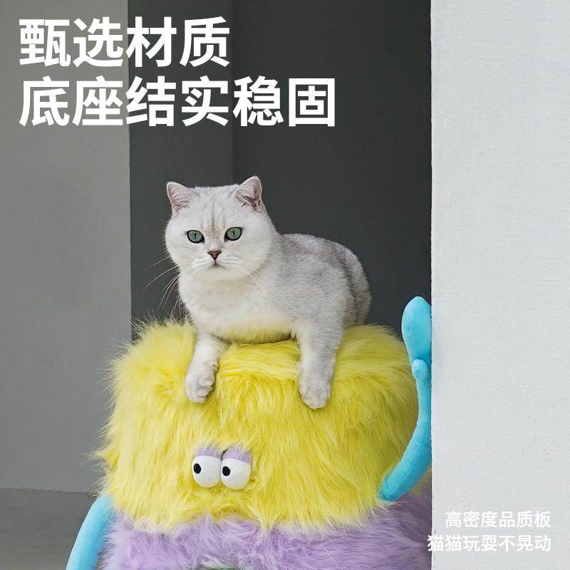 zeze黄拼拼宠物凳猫窝换鞋凳四季通用猫咪房子屋猫屋用品人猫通用,淘宝优惠券,粉丝福利购,淘宝优惠卷