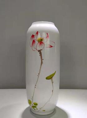花瓶摆件插花新中式美式酒柜电视柜茶几陶瓷餐桌创意干花软装饰品