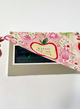 【新家的100个快递】灵光苹果电表箱遮挡帘配电箱墙面遮丑装饰帘.