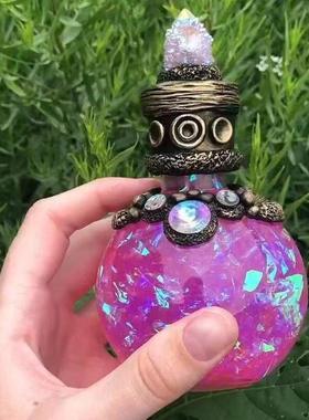 魔法药水瓶子装饰品摆件家居庭院设计树脂工艺品装修创意摆件