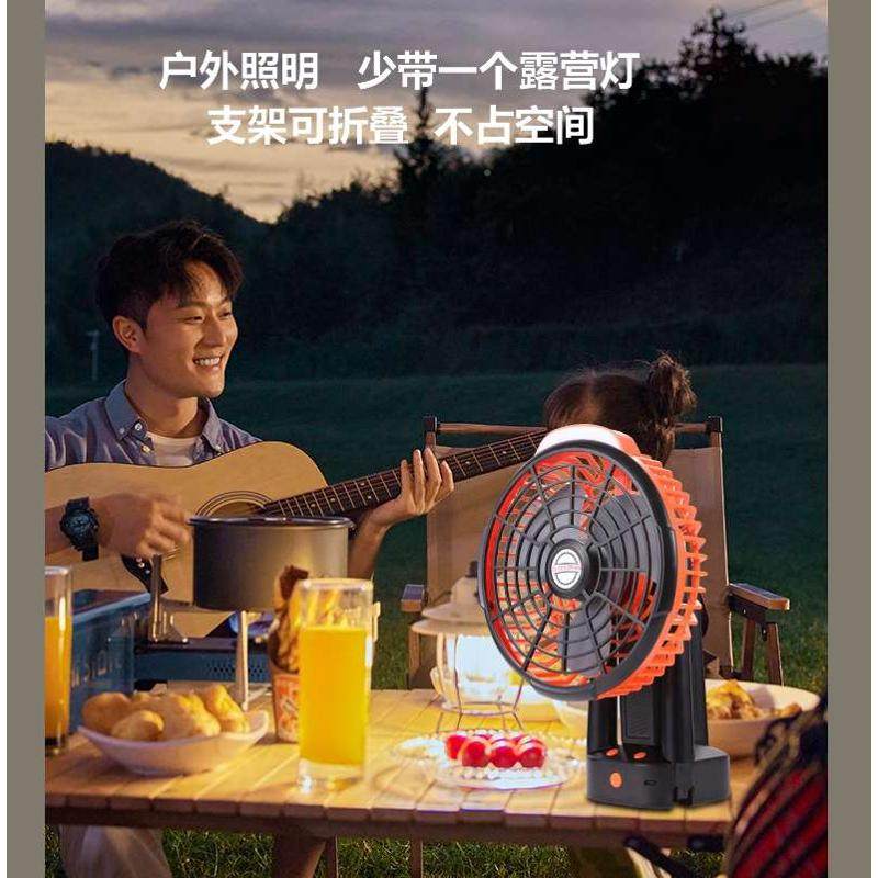 充电式风扇摇头户外露营吊扇学生移动便携电扇静音大风力超长续航,淘宝优惠券,粉丝福利购,淘宝优惠卷