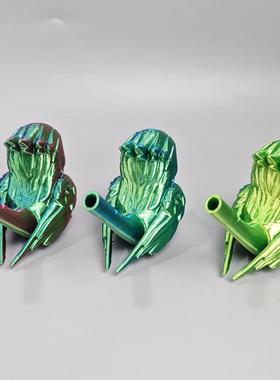 3d打印会唱歌的小鸟发声彷真鸟叫创意家居装饰摆件亲子互动礼物