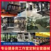 Gym commercial shoulder push bench practice right-angle bench sitting dumbbell auxiliary bench comprehensive fitness equipment fitness chair