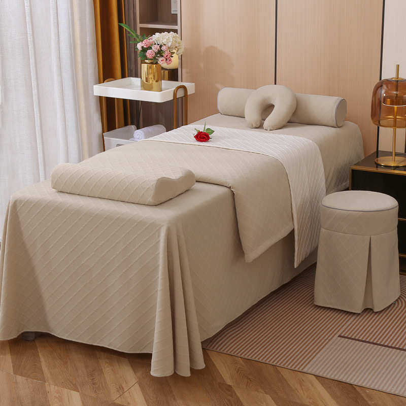 头床耳奢疗按摩棉棉针织套床罩四采轻美容高档批发件套美容院全,淘宝优惠券,粉丝福利购,淘宝优惠卷