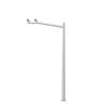 Manufacturer's double-arm traffic monitoring pole electronic monitoring pole signal pole camera hot-dip galvanized octagonal monitoring