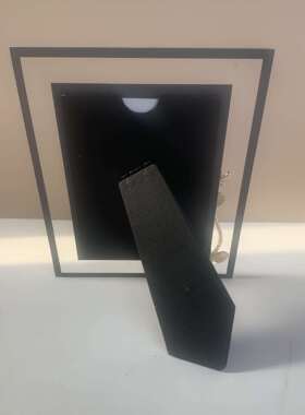 水晶玻璃相框合金花朵现货高级感相框摆台相片摆件工艺品相框