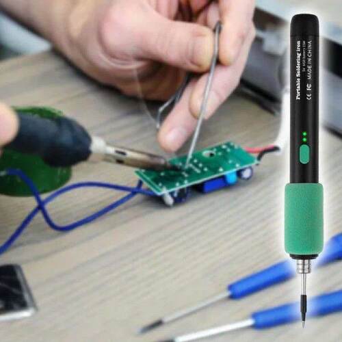 5V 15W Portable Soldering Iron Temperature Adjustable Mini - 图3