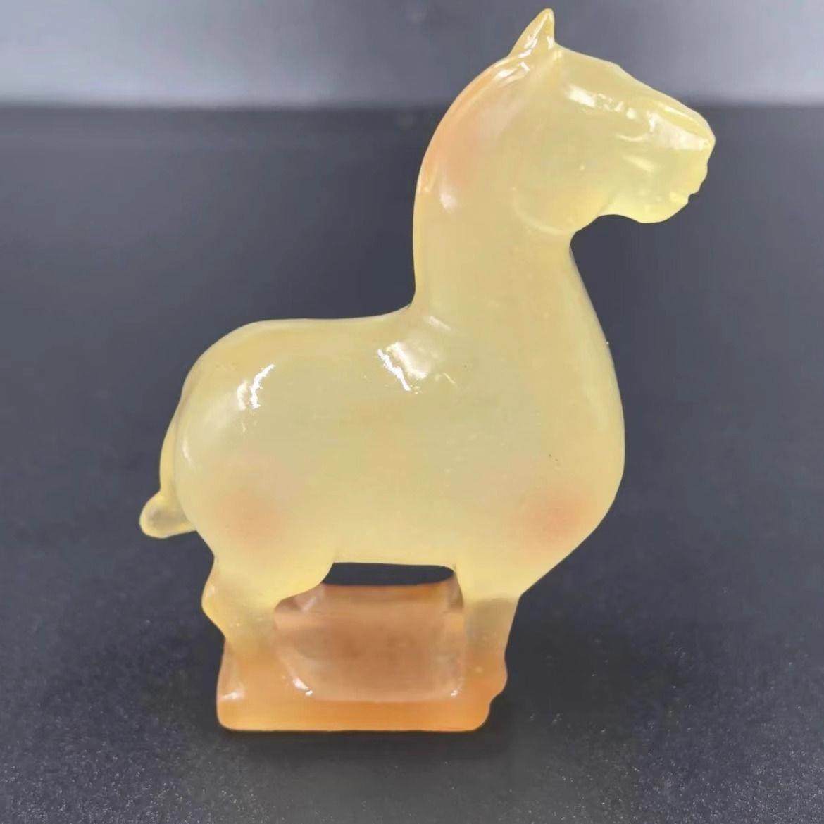 孔子密码黄玉马冰箱贴博物馆文创旅游纪念品装饰摆件送闺蜜礼物