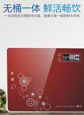 净水器家用厨房RO反渗透纯水机400G无桶大流量净水机水过滤直饮机