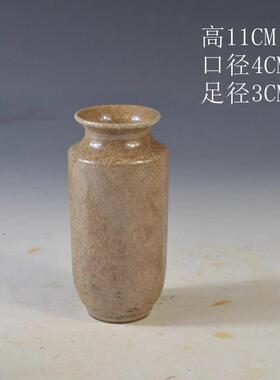 仿古瓷器 复古做旧南宋风格 哥窑开片花瓶 摆件 古董古玩老货收藏