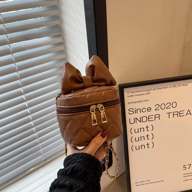 小清新洋气链条包今年流行单肩斜挎包秋冬季新款水桶包迷你潮,淘宝优惠券,粉丝福利购,淘宝优惠卷