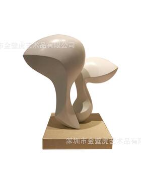 清新时尚雕塑艺术品 样板房酒店台面树脂抽象摆件 经典系列多款式