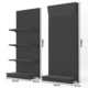 Hole board shelf black shelf shelf accessories supermarket hardware tool rack wall metal hanging board display rack