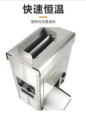 工厂直销链式汉堡机商用麦当劳同款立式汉堡店设备全自动烤面包机