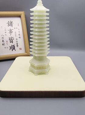 夜光文昌塔摆件13层塔客厅书桌柜书房儿童房办公室客厅装饰