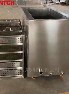 厂家推荐全自动肉类蔬菜类加工设备加工蒸汽不锈钢方形蜂窝卤煮锅