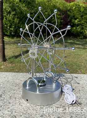 车摆件风装北欧创意个性永动机仪摩天轮旋转牛顿家居客厅卧室饰品