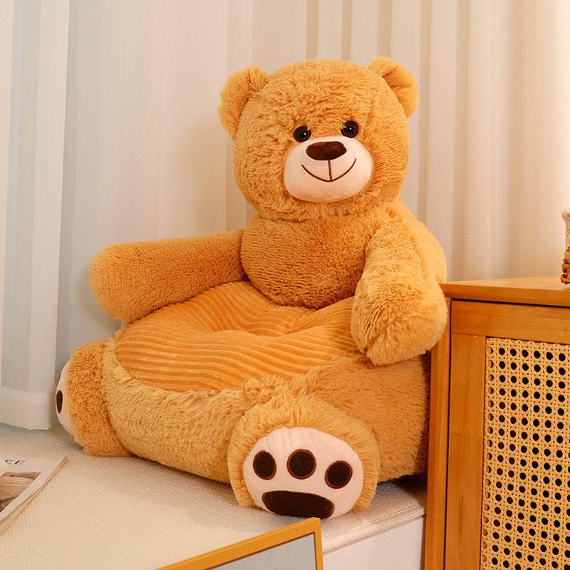 Animal small sofa cushion and backrest integrated futon bedroom living room floor cushion tatami lazy bay window seat pier