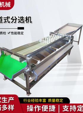 小型果蔬滚杠式分级机小柿子大小选果机孔带式西红柿分选机分拣机