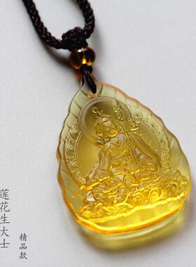 2026厂家直销琉璃佛像绿度母吊坠莲花生大士项链释迦摩尼挂件药师