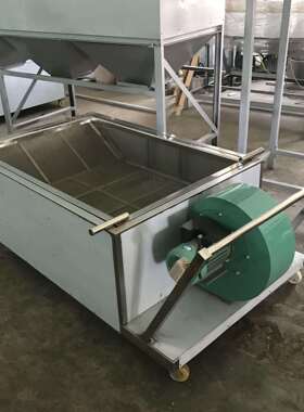 五谷杂粮冷却车自动出料型花生冷却车冷却车烘烤花生冷却车