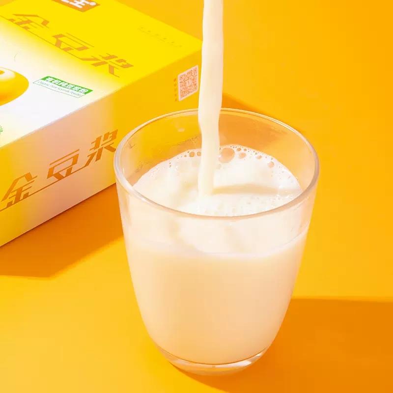 龙王金豆浆有机纯豆浆粉高蛋白100%非转基因大豆独立包装即冲即饮