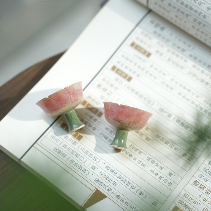 杭州博物馆冰箱贴手影青釉里高RBR足杯同款伴礼西湖旅游文创纪念
