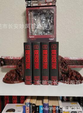 新品BerserkBookends狂暴书挡屠龙者树脂摆件桌面书架装饰艺术品