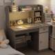 Door desk student home writing storage shelf can lift computer desk desk bookcase bookshelf integrated table table table table table table table table table table