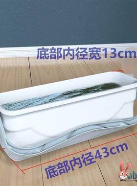 长方形扁水桶加厚塑料水箱泡瓷砖养鱼水产养殖水箱方桶家用储水桶