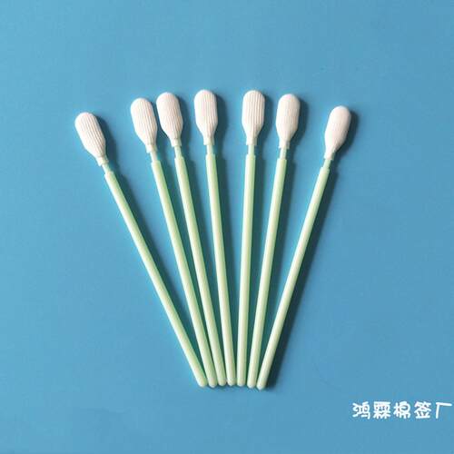 Swip无尘布头棉棒SW-PS766扁头100支/包擦拭棒净化除尘工业棉棒 - 图3