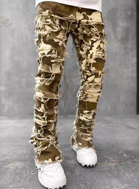 Men's Casual Slim Fit Jeans, Perfect for Hanging Out and Goi