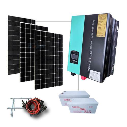 5000W太阳能发电系统5KW光伏发电机 Hybrid Solar inverter全套 - 图3