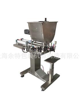 厂家供应液体半流体自吸式灌装，桌上型半自动称量灌装机余特机械