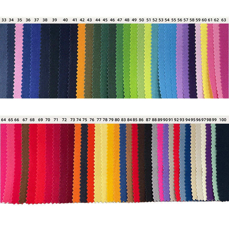 108*58全棉斜纹纱卡全工艺染色 束口袋围裙帽子箱包里布纯棉面料 - 图1