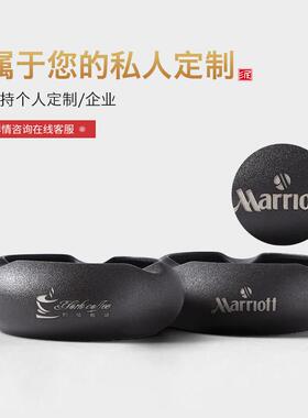 创意时尚潮流办公室客厅茶几现代简约个性家用陶瓷雪茄烟灰缸定制